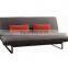 European style modern fabric folding sofa cum bed design for living room or hotel