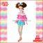 Hot sell 28cm fashion toy girl doll clothes gift set