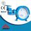 Ductile iron double eccentric butterfly valve