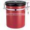 16-Ounce Coffee Vault, Stainless Steel 18/8 canister