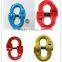 Plastic painted Grade80 alloy steel chain connecting link for lifting
