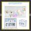 Promotional plastic bathroom ware set 5 pcs