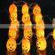 N93 3.5M Halloween Props Haunted House Supplies Bar Decoration 16 LED Pumpkin String Light Fairy lights Festival Lamp