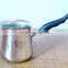 360ml unique stainless steel coffee warmer milk boiling Pot