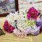 single stem fabric wholesale wedding decoration flower silk artificial hydrangea