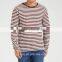 The mens and womens wholesale striped t-shirt cotton custom sailors striped shirt long sleeve unisex t shirt