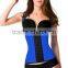 Women Latex Waist Trainer Corset with belt Waist Cincher Body Shaper