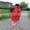Customized kids PEVA raincoat rain poncho with hood