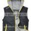 CVC Weaving Plaids Men's Sweater Waistcoat Reversible