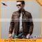 Winter warm coat men fashion leather motorcycle jacket men's genuine leather jackets