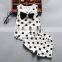 Children Clothing Sets Polka Dots Two Pieces Outfit Sleeveless Cotton Summer