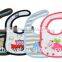 wholesale 2016 embroidery cartoon baby bibs 100% cotton