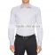 Summer new fashion light gray with Wales Prince checkered long-sleeved shirt