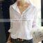 Latest Style Fashion Leisure Cotton Solid Color Long-sleeved Shirts