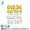 40 inch gold silver color foil number balloons for party decoration
