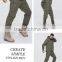 Fashion army military green pant for men