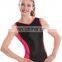 stylish black gymnast leotard cool girl dance skirt custom design