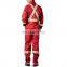 High Quality dupontn nomex IIIA Flame Retardant coveralls with reflector for oil field gas station
