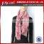 promotion &premium gift polyester scarf in printing desigh