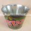 Christmas Tin Beer Ice Buckets With Customized Logo