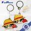 High quality low price fashion pvc keychain in China
