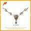 fashion zinc alloy decorative chain with rhinestones for dresses F1032
