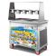 Hot Popular High Quality Thailand style roll fry ice cream machine cold stone marble slab top fry ice cream machine