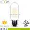 New style design t45 soft led filament bulb 2W 4W E27 E26 LED bulb