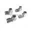 Quick coupler ZG1/8 male thread O.D 1/4 inch hard tube stainless steel 304 Right angle elbow conduit braidde fittings