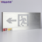 High standard aluminium directional indicator emergency exit indicator light