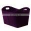 Amazon trends embossed logo felt Firewood Basket