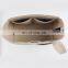 portable small size cosmetic handbag purse felt make up organizer bag