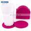 Various colors Customized Leaf Shape Cheap Felt Cup Coaster