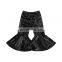 Girls Kids Solid Flare Trousers Bell Bottoms Flares Pants