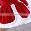 Autumn Winter Spanish Lolita Princess Velvet ball gown Dress Baby Girl Lace Stitching Birthday Party Christmas Easter