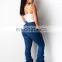 LAITE TR2009 Women Customized Casual Jeans Ladies Customized Skinny Pleated Jeans