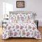 Ultrasonic Quilt Sets Ocean Summer Quilt Red Coral Beach Wholesale Cheap Lightweight Conch Cartoon Bedspreads