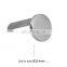 AISI304 Stainless Steel Slot Tube End Cap/ Hand Rail Decorative Cover