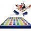 Outdoor Giants 3D Twister Interactive Inflatable Twister Mattress Mats Sports Games for Adults Kids