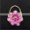 Lady Flower Portable Table Folding Bag Purse Handbag Hook Hanger Holder