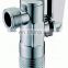 1/2-inch chromed wall mounted quick open bathroom angle valve