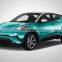 For Toyota CHR C-HR IZOA 2017 2018 2019 Front+ Rear Bumper Diffuser Bumpers Lip Protector Guard skid plate ABS Chrome finish