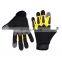 HANDLANDY High Quality TPR Protector Non-impact Motorcycle Vibration-Resistant Mechanic Construction Leather Impact Gloves