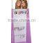 Customize printed baby socks cardboard hook display/lipstick hook display/pharmacy display stand