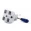 4HV Series Factory Direct Sales Pneumatic Manual Hand Perated Rotary Valve