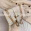 2021 Stone Pattern Trendy, Small Ladies Purses Handbags Casual Retro Mini Shoulder Bag Retro Chain Shoulder Bag/