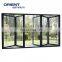 CE certifitatied high quality interior home aluminium bi fold door