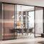 CBMMART luxurious modern frameless sliding glass doors office sliding glass door