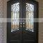 best quality wrought iron decoration main entrance grill doors design