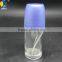 50ml Oblique Clear Roll on Glass Bottle